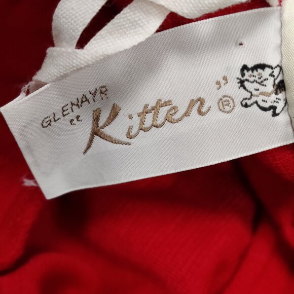 Vintage Glenayr Kitten Women's Pleated Midi Skirt Sz 16 Wool Old Money Business - Picture 3 of 8